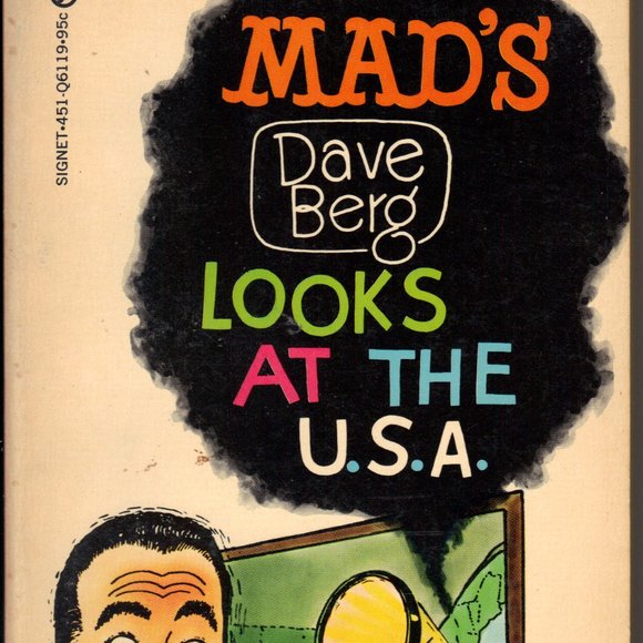 Mad's Dave Berg, Looks at The U.S.A. - Signet - Picture 1 of 2
